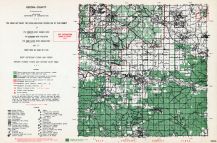 Oscoda County, Michigan State Atlas 1955